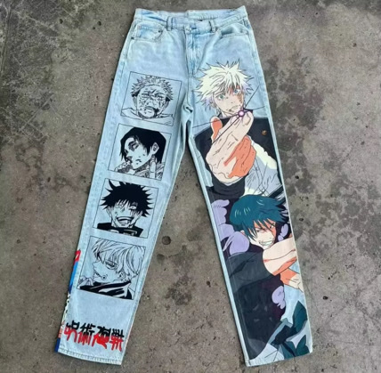 Six Eyes Gojo Satoru Denim