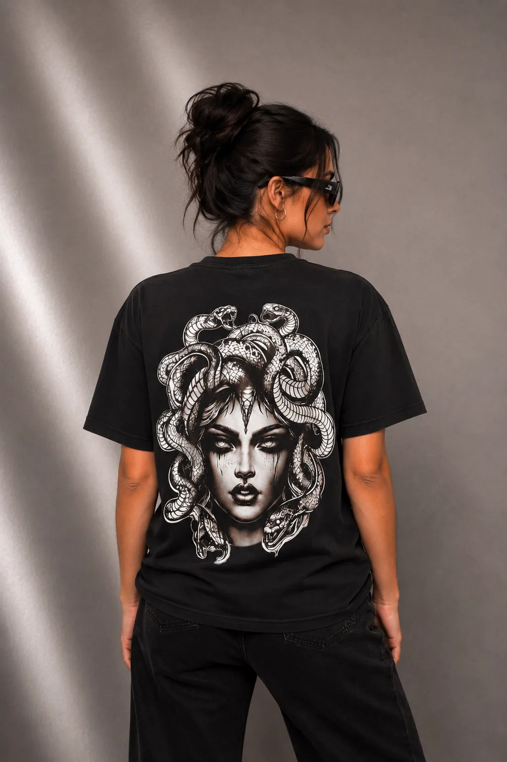 Medusa Serpent Oversized Tee