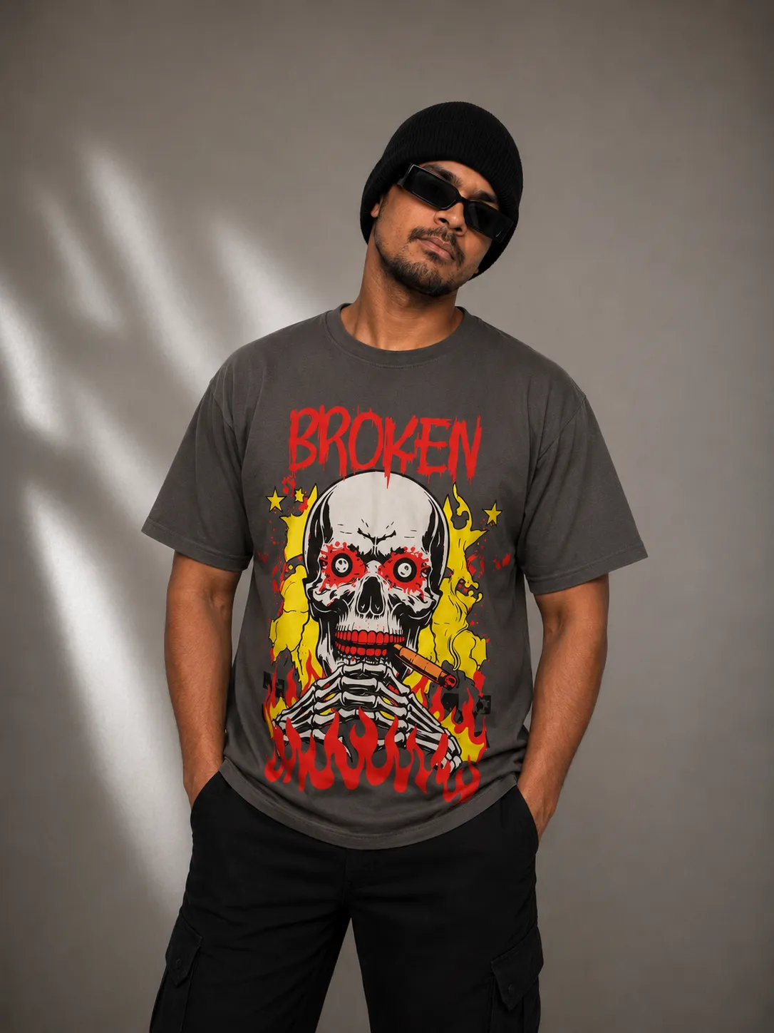 Broken Skull Heavyweight Tee