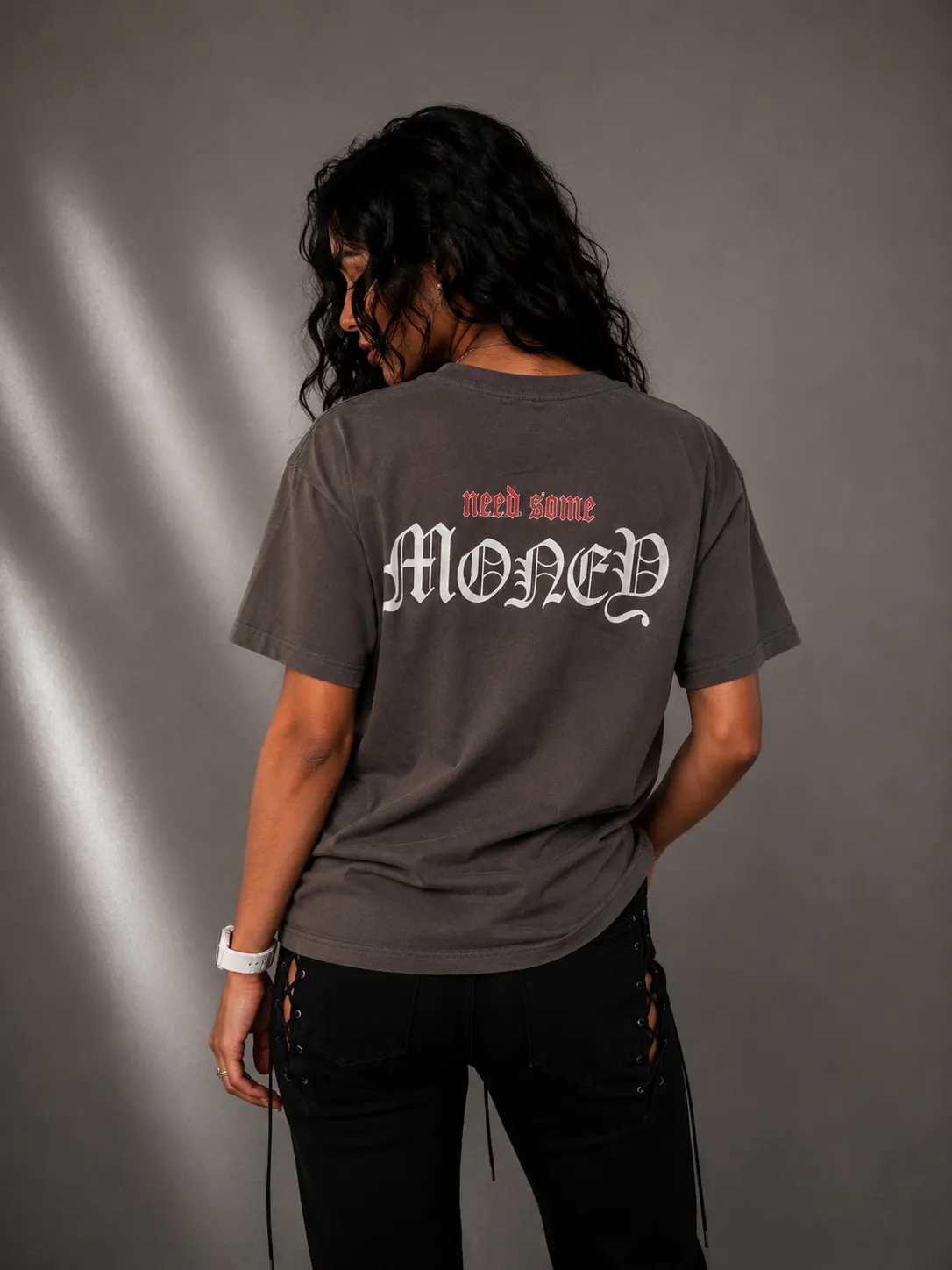 Need Some Money Oversized Tee